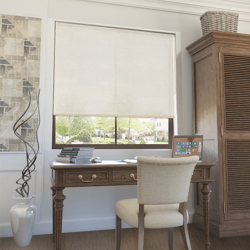 Krem screen stor perde modelleri